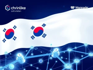 Wemade and Chainlink partnership building Korean won stablecoin infrastructure for regulatory compliance