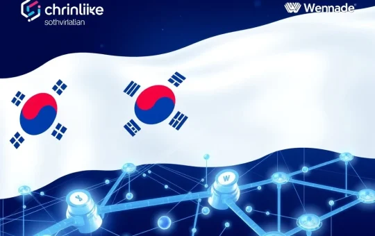 Wemade and Chainlink partnership building Korean won stablecoin infrastructure for regulatory compliance