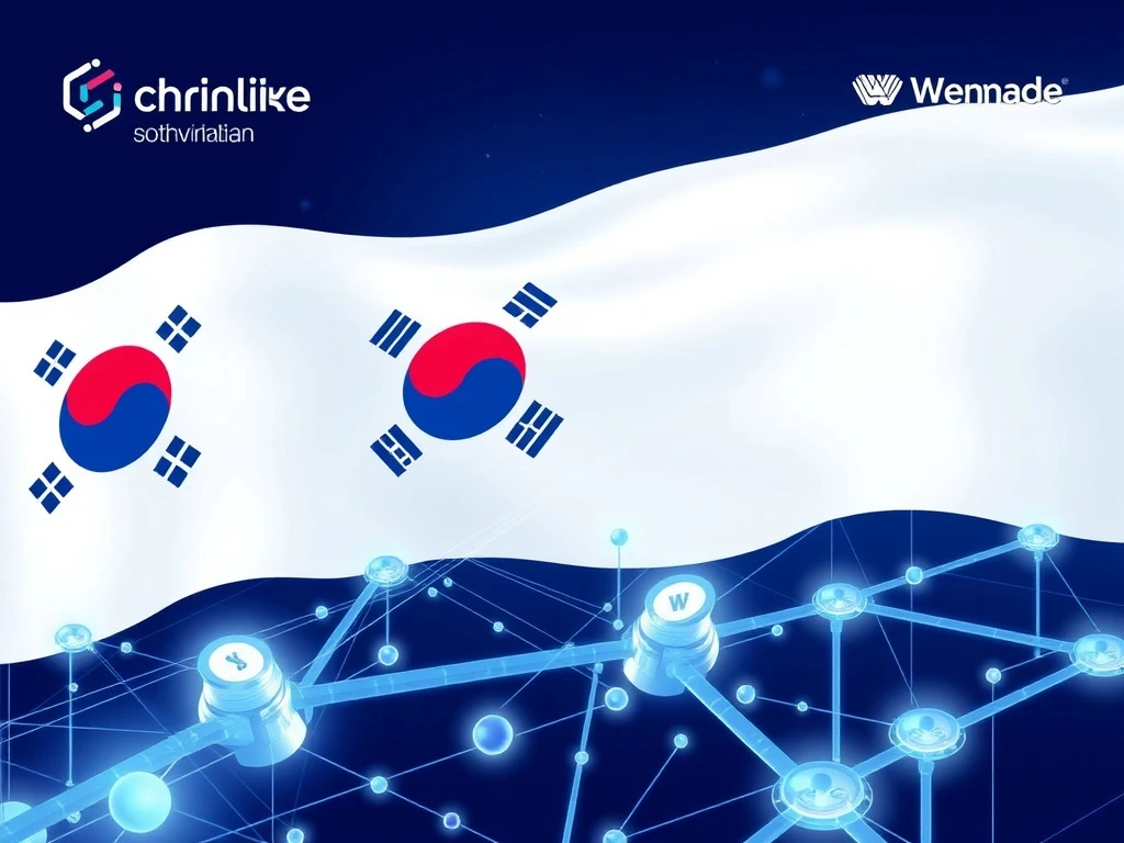Wemade and Chainlink partnership building Korean won stablecoin infrastructure for regulatory compliance