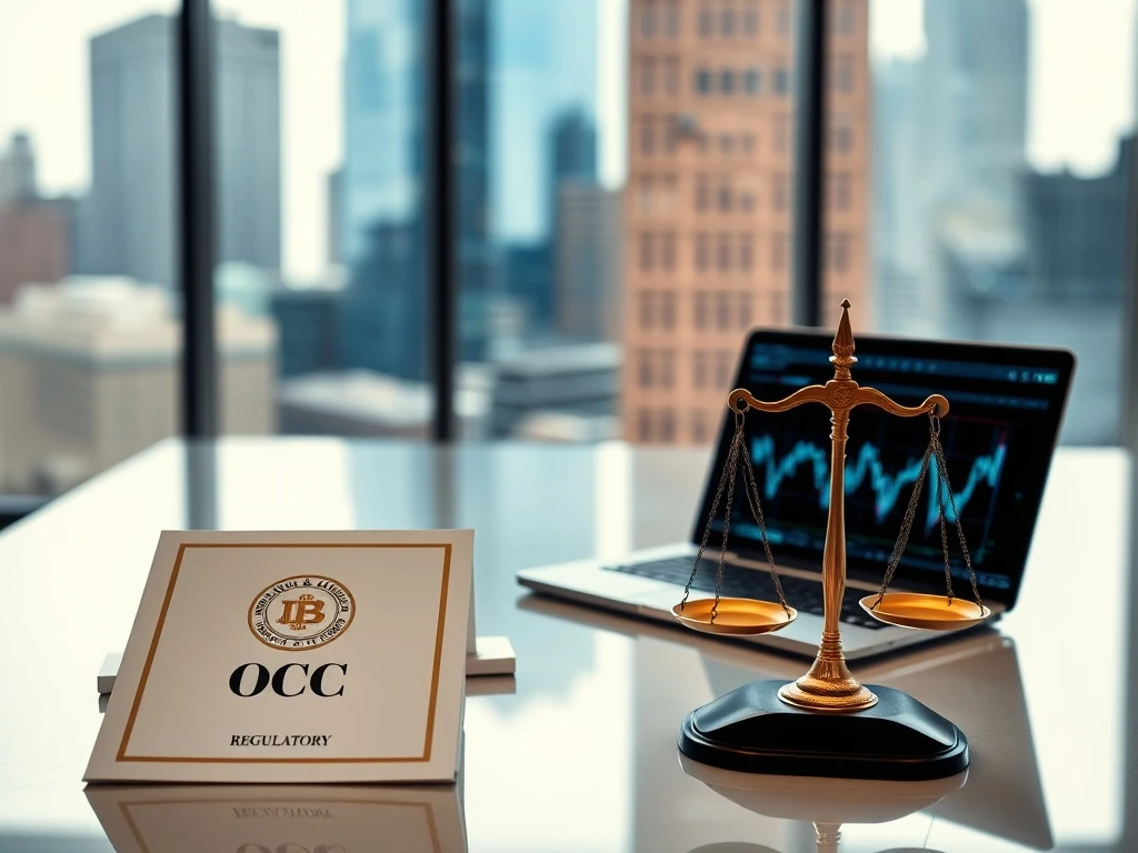 OCC regulatory review of World Liberty Financial bank charter application for cryptocurrency operations