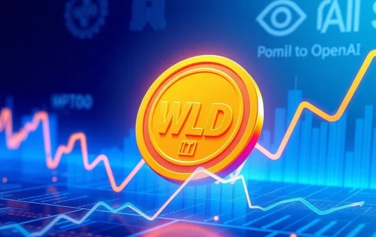 Worldcoin WLD token price surge analysis with OpenAI biometric social network connection