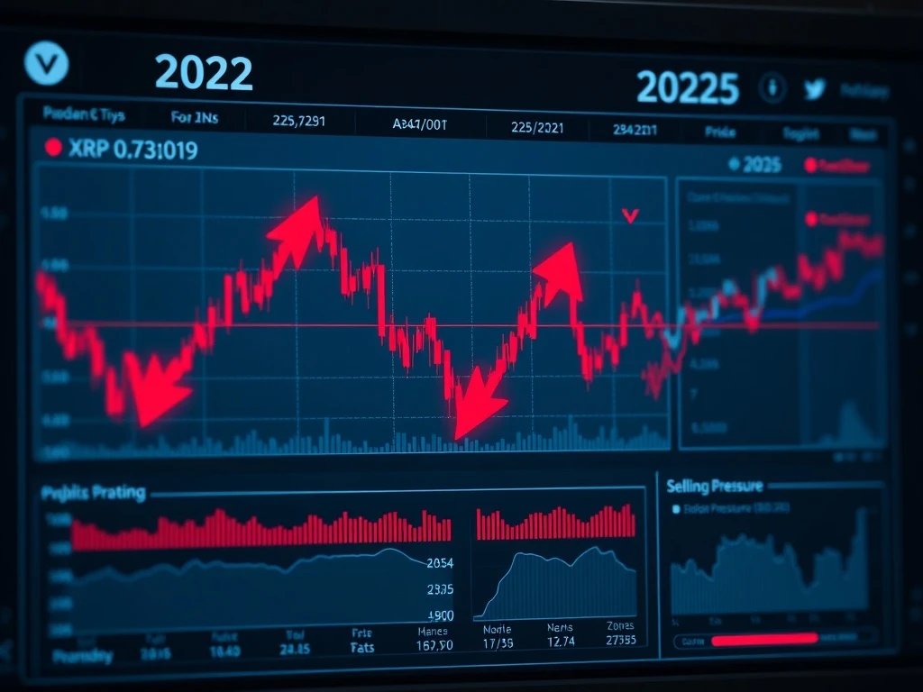 XRP on-chain metrics analysis showing bear market patterns similar to 2022 with price stagnation indicators