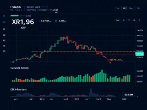 Analysis of XRP price falling below $2 despite strong ETF inflows and high network transactions