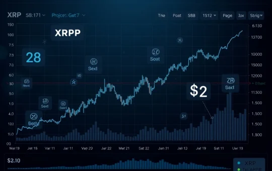 XRP price prediction analysis showing institutional investment driving value above $2 with 2026 outlook