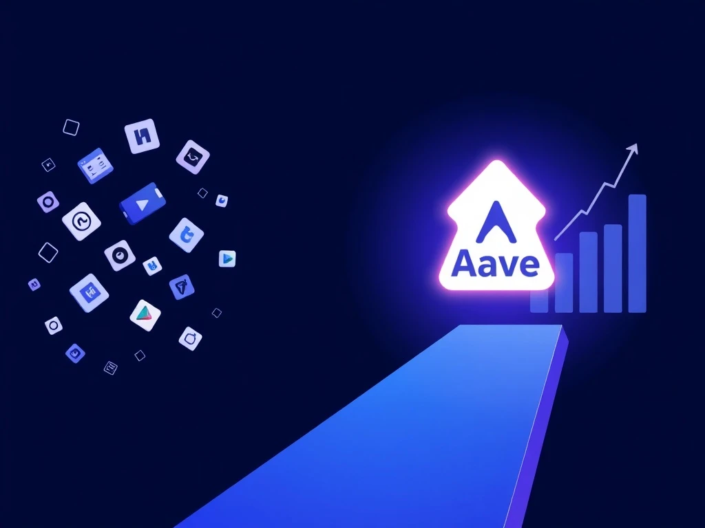 Aave's strategic refocus from multiple brands to a unified DeFi protocol under Aave Labs.