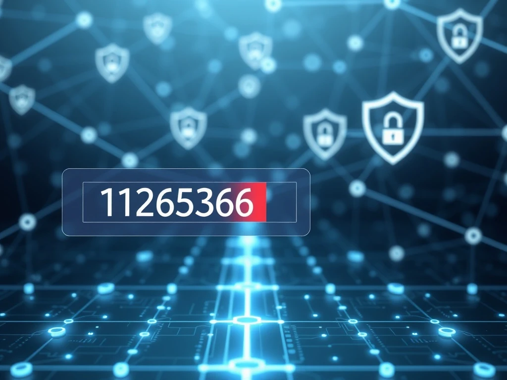 Blockchain address poisoning attack visualization showing deceptive wallet addresses