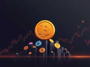 Bitcoin dominance visualized as the Altcoin Season Index falls to 23, indicating a strong Bitcoin market season.