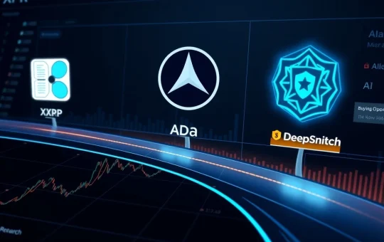 Comparative analysis of XRP, Cardano, and DeepSnitch AI altcoin investment opportunities during market corrections