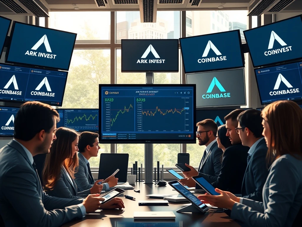 ARK Invest's strategic portfolio rebalancing with Coinbase sales and Bullish acquisitions in 2026