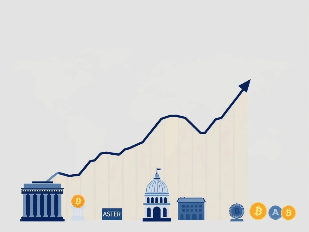 ASTER and SUN tokens lead crypto gainers today during market consolidation, driven by institutional adoption.