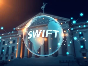 Bank of England SWIFT Chainlink partnership for tokenized asset settlement revolution in global finance
