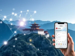 Bhutan launches a pioneering Solana blockchain visa system for digital nomads and crypto tourism.