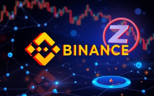 Binance exchange listing ZAMA cryptocurrency for spot trading on digital asset platform
