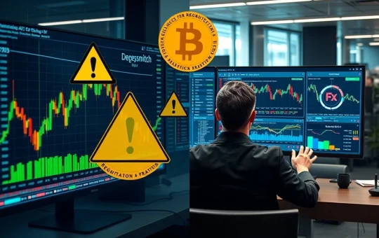 Bitcoin price prediction analysis for 2026 with regulatory warnings and AI investment opportunities during market volatility