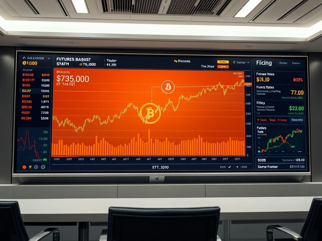 Analysis of Bitcoin's potential $75,000 price bottom showing key market resilience indicators.