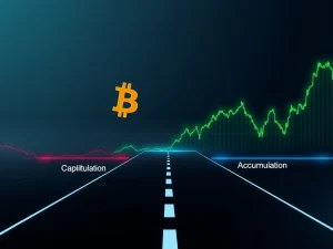 Bitcoin at a critical market turning point as capitulation fades and accumulation strengthens near the 4-year SMA.
