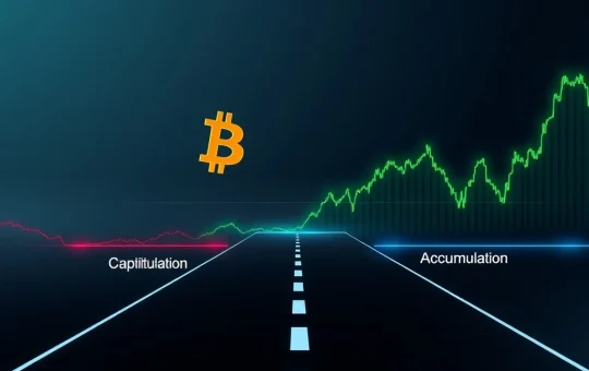 Bitcoin at a critical market turning point as capitulation fades and accumulation strengthens near the 4-year SMA.
