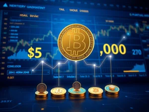 Bitcoin breaking $70K price level connected to high-potential crypto presale projects for 2026 investment.