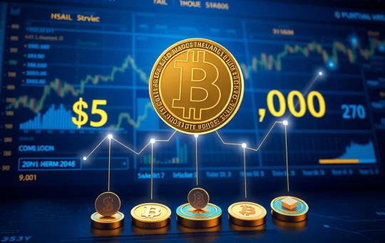 Bitcoin breaking $70K price level connected to high-potential crypto presale projects for 2026 investment.