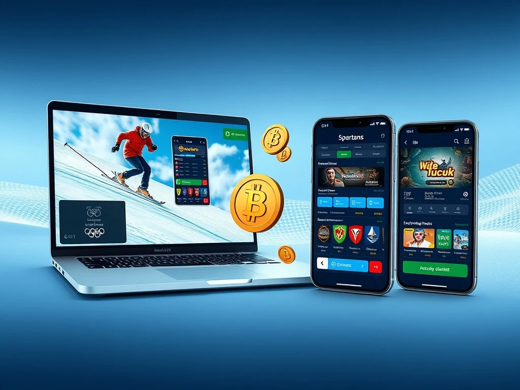 Comparison of RealPrize, McLuck, and Spartans Bitcoin casinos for 2026 Winter Olympics betting and crypto payouts.