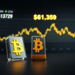 Analysis of the critical Bitcoin price level at $61,359 and its market significance.