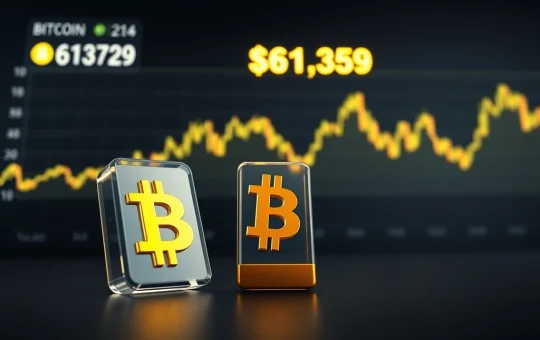 Analysis of the critical Bitcoin price level at $61,359 and its market significance.