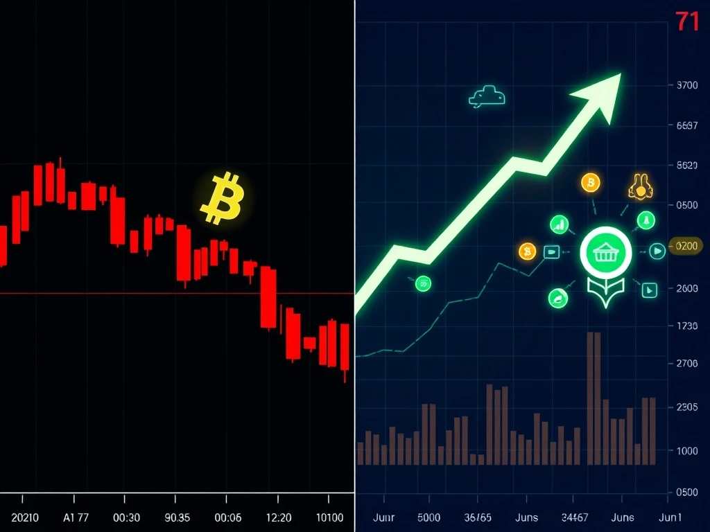Bitcoin price decline analysis with whale selling and DeepSnitch AI presale investment opportunity comparison