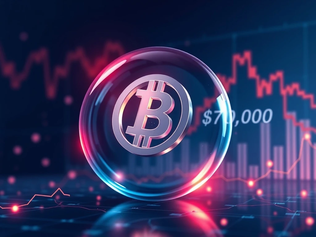 Analytical visualization of Bitcoin demand exhaustion and on-chain metrics signaling market stress.