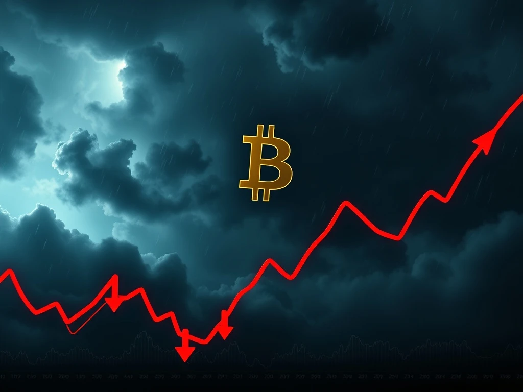 CryptoQuant analysis warns of extended Bitcoin downtrend pressure as BTC faces significant decline
