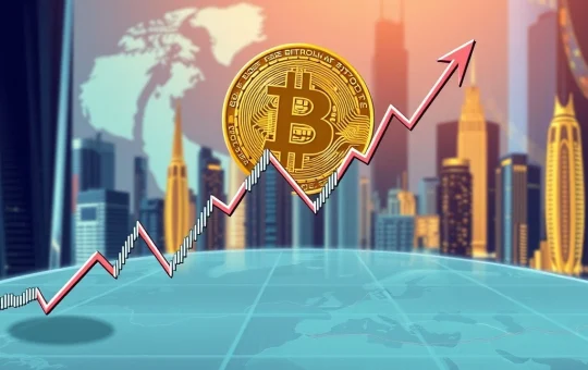 Bitcoin ETF performance chart showing negative returns amid market volatility and major investments.