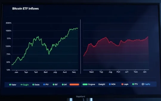 Bitcoin ETF inflows surge while CryptoNewsInsights ETF flows remain flat in February 2025 market analysis
