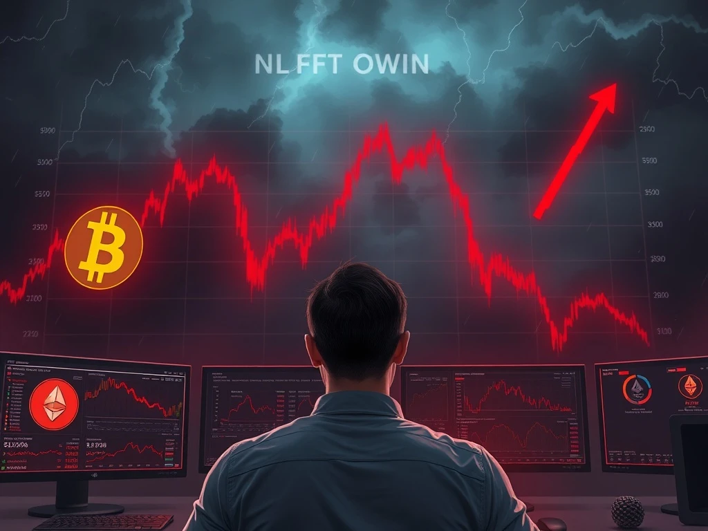 Bitcoin and Ethereum prices decline sharply as crypto market enters extreme fear territory