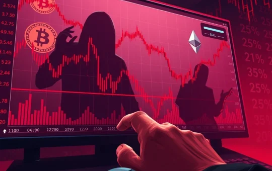 Bitcoin and Ethereum trigger cryptocurrency market downturn as holders sell assets