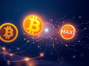 Bitcoin Hyper and AI cryptocurrency market competition visualization with DeepSnitch AI presale data