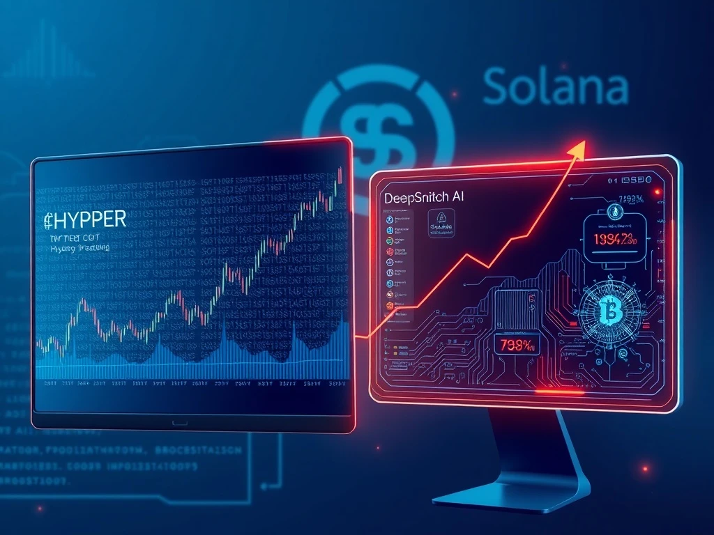 Analysis of Bitcoin Hyper price prediction and DeepSnitch AI's growth potential amid Solana network security.