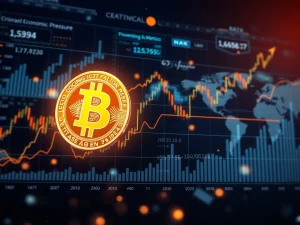 Bitcoin leverage declines sharply as traders reduce risk exposure amid macroeconomic uncertainty.