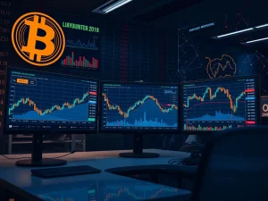 Bitcoin liquidity equilibrium analysis showing whale wallet movements and market structure indicators