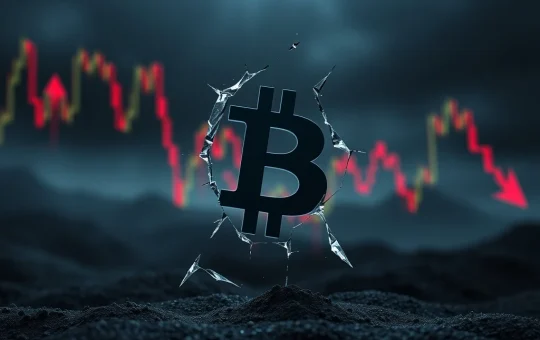 Bitcoin losses analysis showing market capitulation signals during financial crisis with correlation to traditional markets