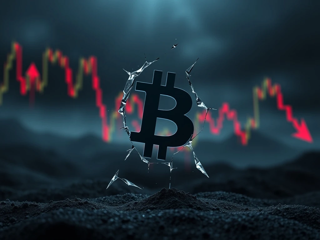 Bitcoin losses analysis showing market capitulation signals during financial crisis with correlation to traditional markets