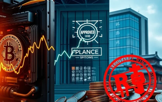 Analysis of Bitcoin mining difficulty crash, US crypto bank approval, and China stablecoin regulations in February 2025.