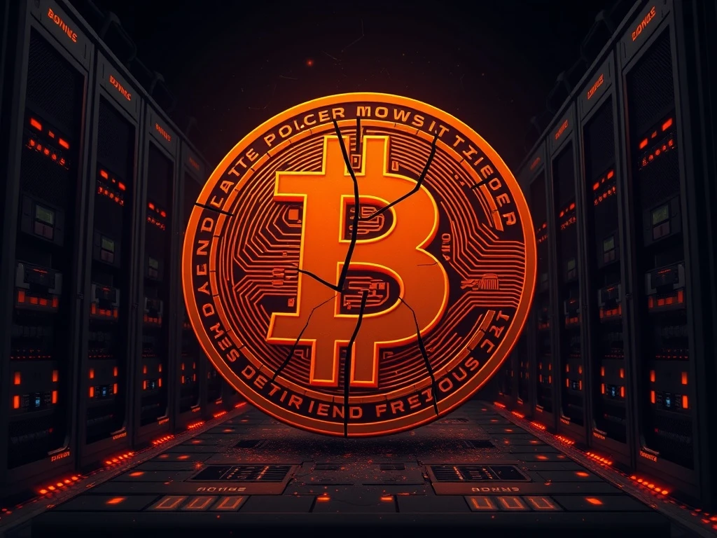 Bitcoin mining difficulty drops 11% signaling severe bear market conditions according to CryptoQuant analysis