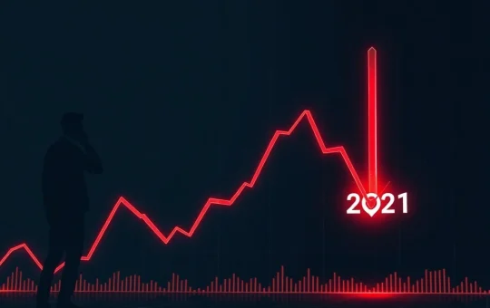 Bitcoin price chart analysis showing critical retest of 2021 bull market highs
