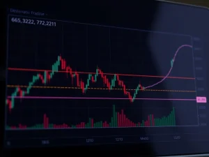 Bitcoin price chart analysis showing key liquidity levels that determine market direction.