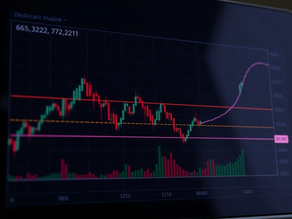 Bitcoin price chart analysis showing key liquidity levels that determine market direction.