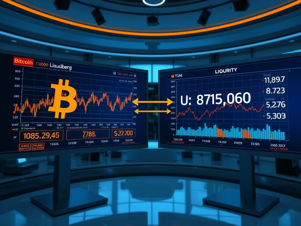 Raoul Pal analysis of Bitcoin price correlation with US liquidity shortage and Federal Reserve policy impacts