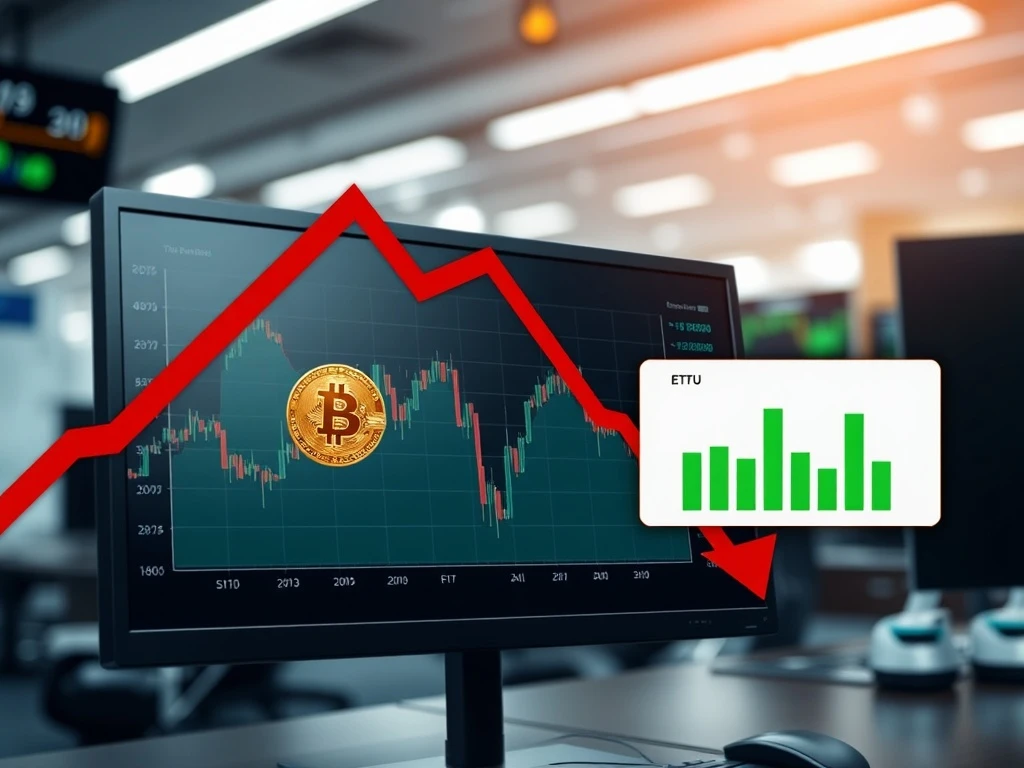 Analysis of Bitcoin's sharp price decline and collapsing futures open interest during market volatility.