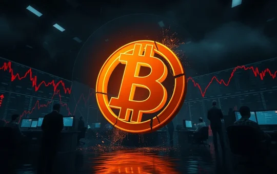 Bitcoin price drop causing major unrealized losses in volatile cryptocurrency market.