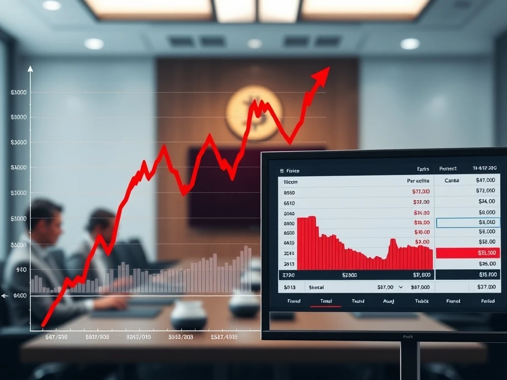 Bitcoin price crash causing major corporate unrealized losses for MicroStrategy's treasury.