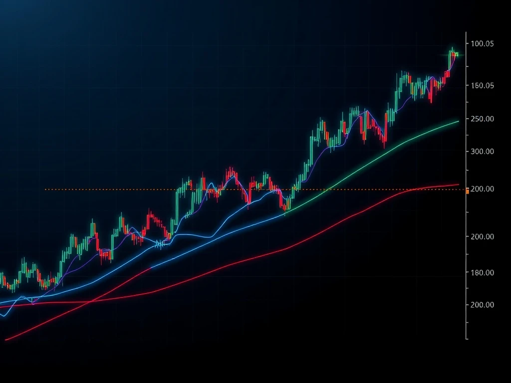 Technical analysis chart showing Bitcoin and altcoin price predictions after a market rebound.