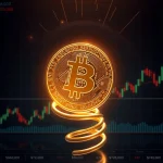 Bitcoin price analysis showing building pressure within a tight trading range before a potential breakout.